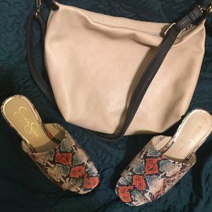 Orange and Brown Jennifer Simpson Healed Shoes